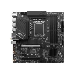 MSI PRO B760M-A WIFI DDR4 5333MHz Intel LGA1700 Soket mATX Anakart (12., 13. ve 14. Nesil Intel İşlemci Uyumlu, 2x HDMI, 2x DisplayPort, 2x M.2, USB 3.2, Wi-Fi, Bluetooth, TPM, 4x DDR4 RAM Desteği)