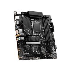 MSI PRO B760M-A WIFI DDR4 5333MHz Intel LGA1700 Soket mATX Anakart (12., 13. ve 14. Nesil Intel İşlemci Uyumlu, 2x HDMI, 2x DisplayPort, 2x M.2, USB 3.2, Wi-Fi, Bluetooth, TPM, 4x DDR4 RAM Desteği)