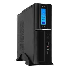 FRISBY FC-S6040B 300W mATX Slim Tower Kulplu Kasa - Digital Gösterge