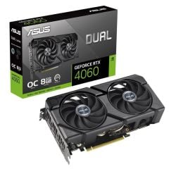 ASUS Dual GeForce RTX 4060 EVO OC Edition 8 GB GDDR6 128‑bit Ada Lovelace DLSS 3 Ray Tracing PCIe 4.0 Çift AXIAL‑Tech Fanlı Dual‑RTX4060‑O8G‑EVO Ekran Kartı
