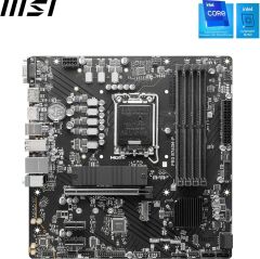 MSI PRO B760M-P DDR5 LGA1700 Intel B760 Chipset 6800MHz(OC) Micro-ATX Anakart