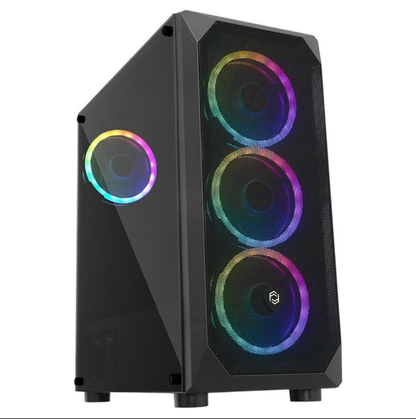 FRISBY FC-9315G 600W 80+ BRONZ 4 FAN  RGB KASA
