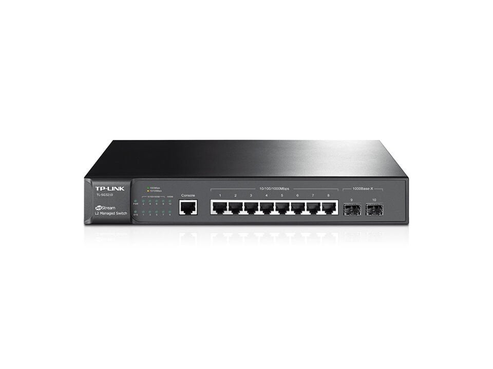 TP-Link Omada TL-SG3210 JetStream 8 Port Gigabit Yönetilebilir Switch