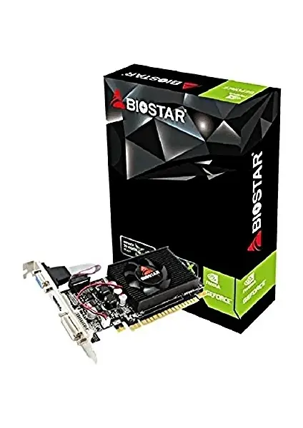 Biostar GeForce GT 610 2GB DDR3 64Bit Low Profile Ekran Kartı