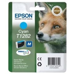Epson T1282 Cyan (Mavi) DURABrite Ultra Orijinal Mürekkep Kartuşu (T128240)