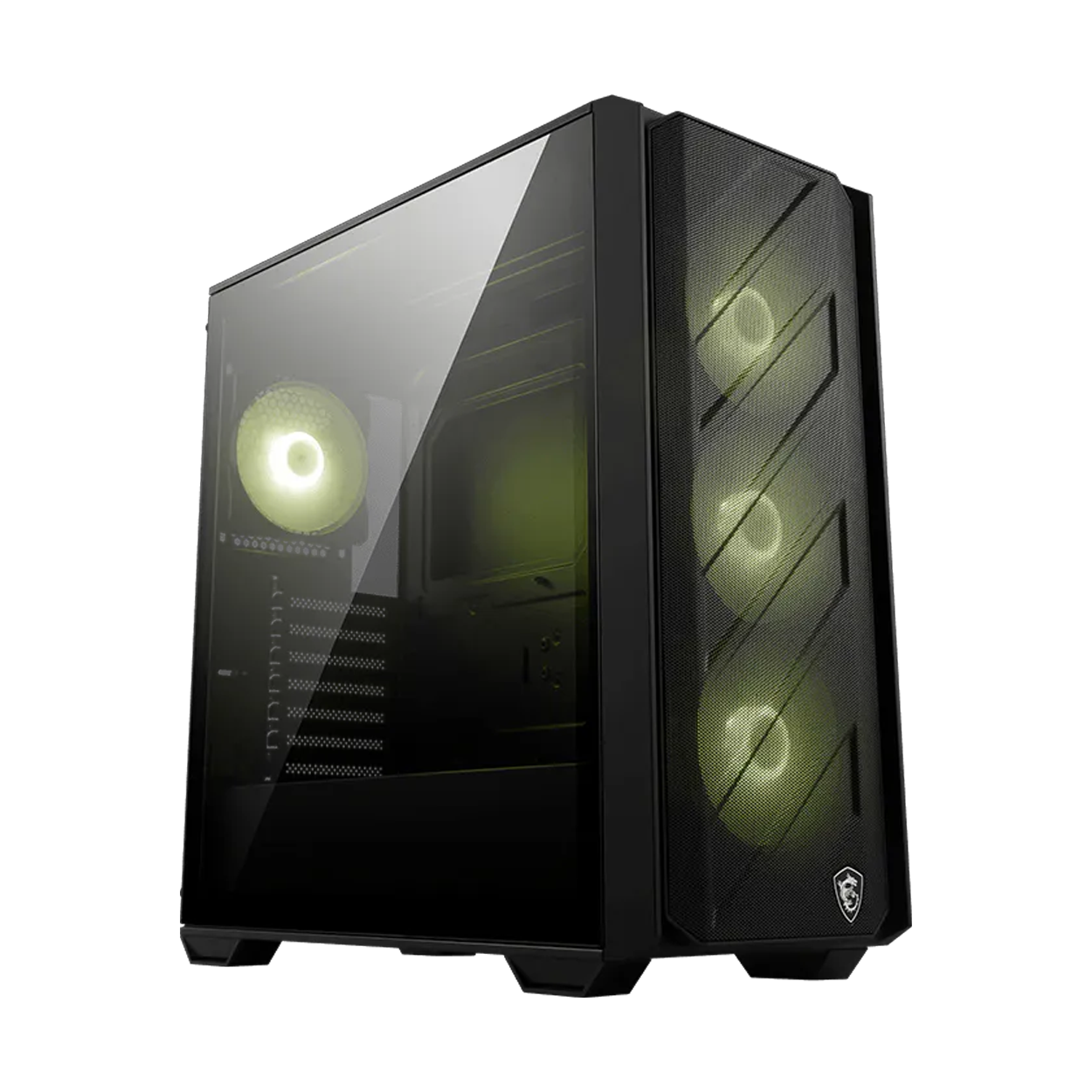 MSI MAG FORGE 330R AIRFLOW Temperli Cam 4x120mm ARGB Fan ATX Gaming Bilgisayar Kasası