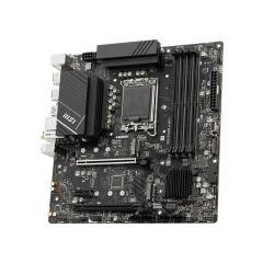 MSI PRO B760M‑A WIFI DDR5 6800 MHz Dual‑Channel 4 DIMM 256 GB LGA 1700 Intel B760 USB 3.2 Gen2 2.5 GbE Wi‑Fi 6E 2×HDMI 2×DisplayPort 2×PCIe 4.0 x4 M.2 micro‑ATX Anakart