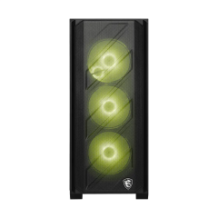 MSI MAG FORGE 330R AIRFLOW Temperli Cam 4x120mm ARGB Fan ATX Gaming Bilgisayar Kasası
