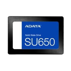 ADATA Ultimate SU650 512GB 2.5″ SATA III 520 MB/s Okuma – 450 MB/s Yazma 3D‑NAND SSD (Model ASU650SS‑512GT‑R)