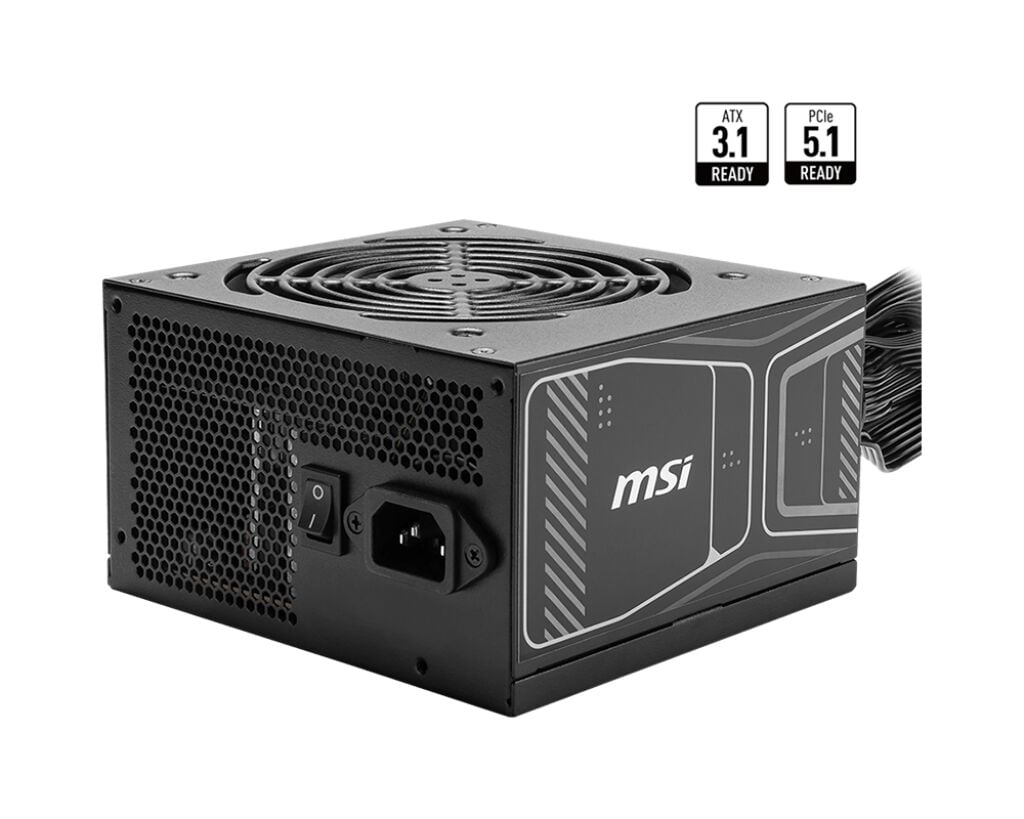 MSI MAG A850GN PCIE5 850W 80 Plus Gold Sabit Kablolu (Non-Modular) Güç Kaynağı