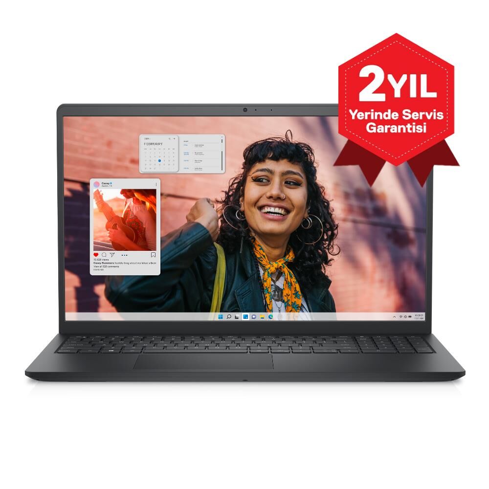 Dell Inspiron 15 3530 I35301103U Intel Core i7-1355U 16GB RAM 1TB NVMe SSD 15.6 inç Full HD IPS Ubuntu Taşınabilir Bilgisayar