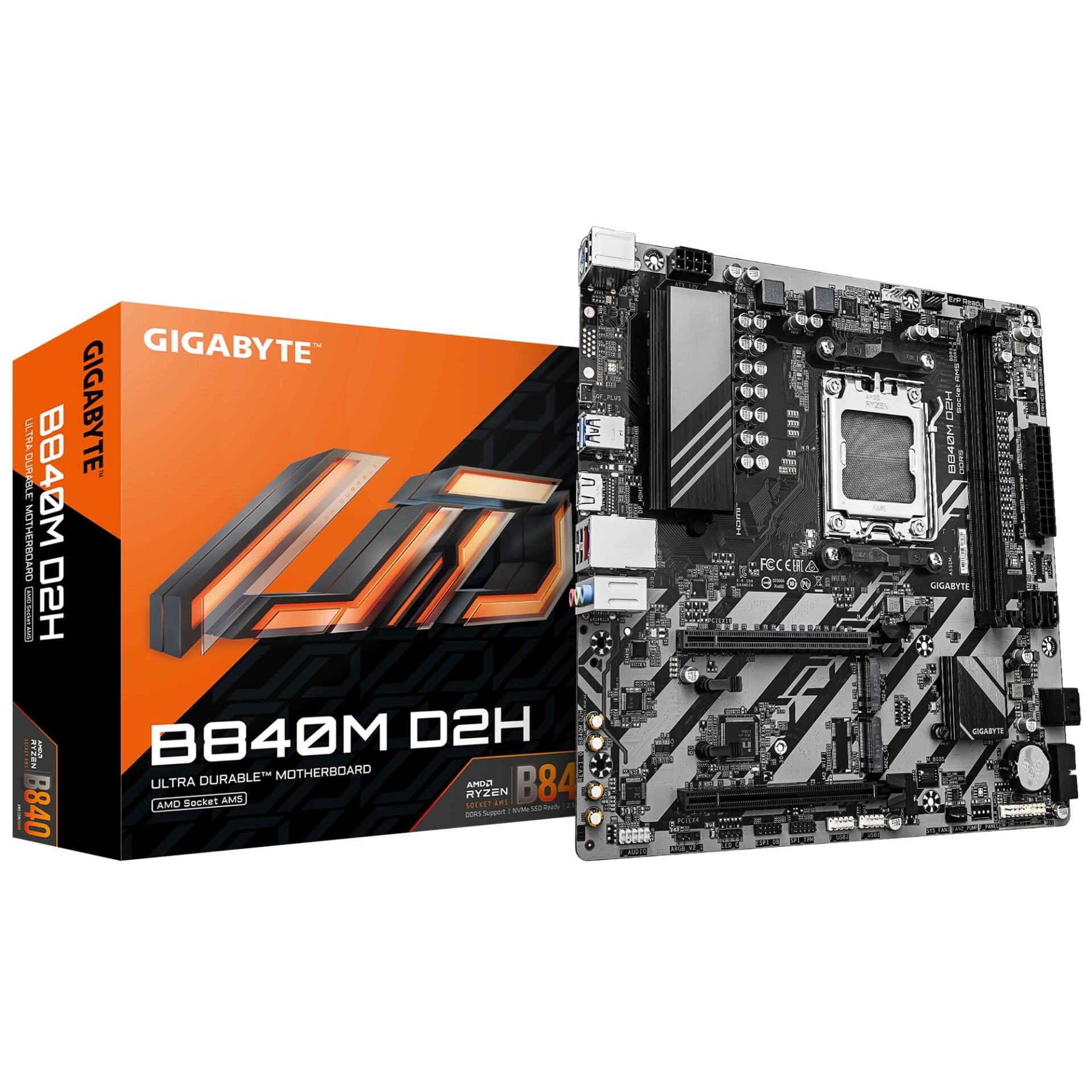 GIGABYTE B840M D2H DDR5 HDMI M.2 MATX AM5
