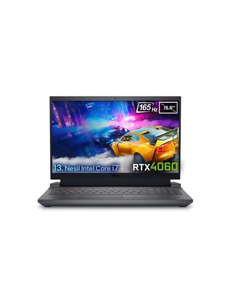 Dell Gaming G15 5530 G155530014U Intel Core i7-13650HX 16GB RAM 1TB NVMe SSD RTX4060 8GB 140W 15.6 inç FHD 165Hz FreeDOS Gaming Notebook