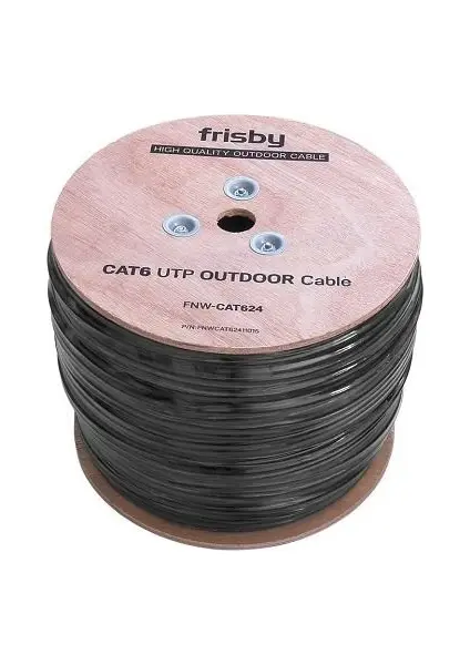 FRISBY FNW-CAT624 CAT6 UTP DIŞ ORTAM KABLOSU 305 METRE