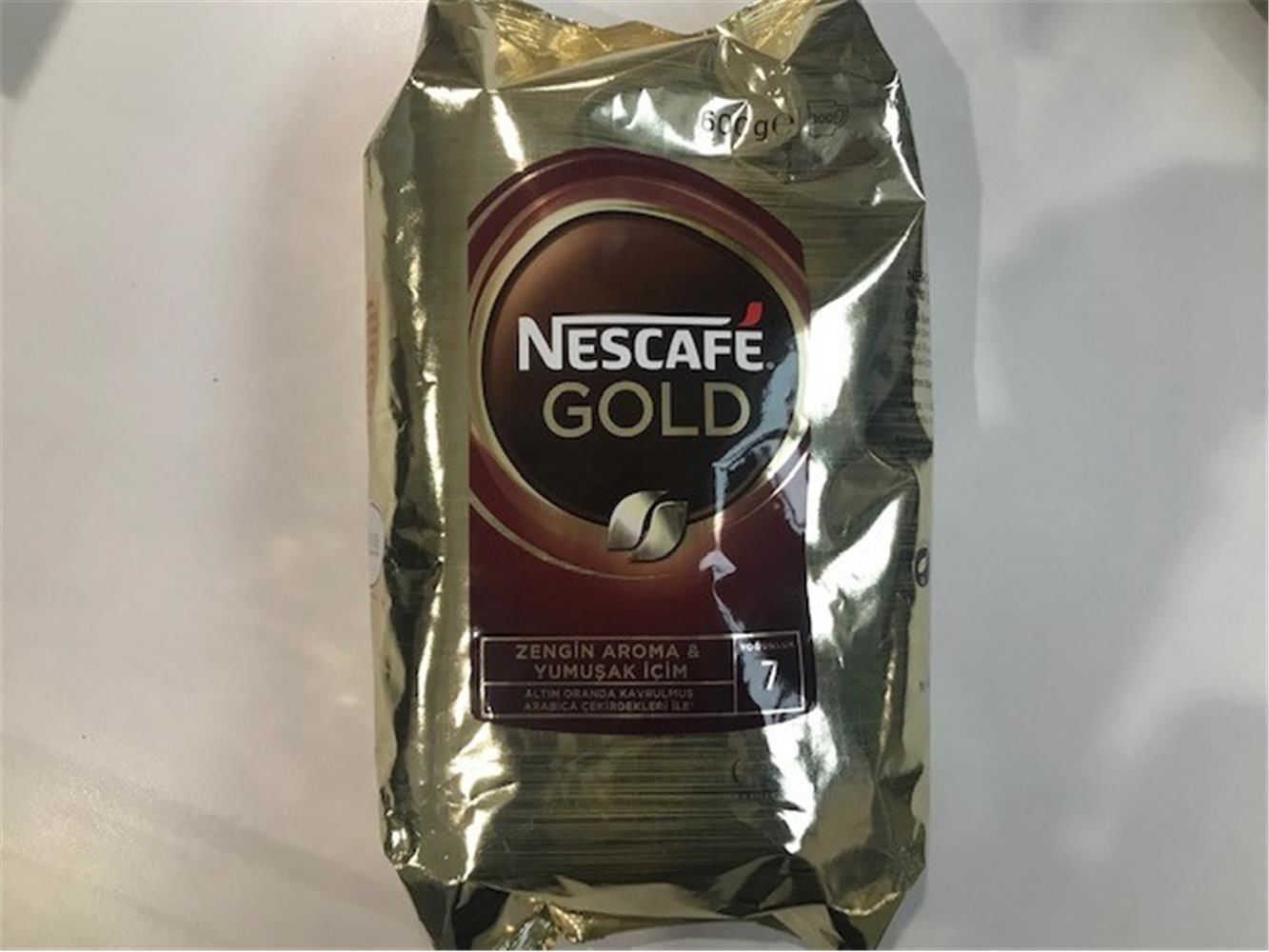 Nescafé Gold Çözünebilir Hazır Kahve 600 g (Eko Paket)