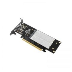 Bigboy BTC‑PE4MX16 PCIe 3.0 x16 4×M.2 NVMe PCIe 3.0 x4 22×80mm Çevirici Ünite – Alüminyum Soğutuculu ×4 M-Key SSD Desteği FreeDOS/Driver uyumlu