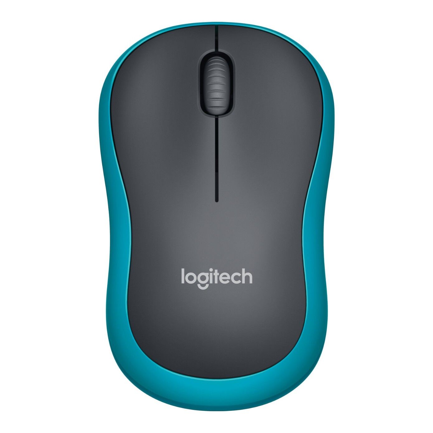 Logitech M185 2.4 GHz Kablosuz Optik Mouse - Mavi/Gri (910-002236)