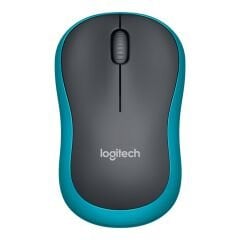 Logitech M185 2.4 GHz Kablosuz Optik Mouse - Mavi/Gri (910-002236)