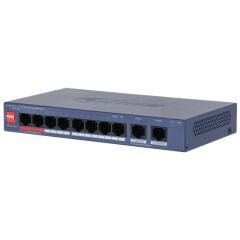 DAHUA CS4010-8GT-110 8 PORT GIGABIT + 2 PORT GIGABIT RJ45 UPLINK CLOUD YÖNETİLEBİLİR 110W POE METAL KASA SWITCH