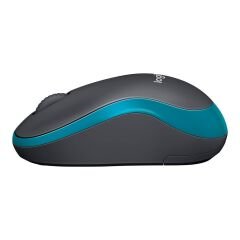 Logitech M185 2.4 GHz Kablosuz Optik Mouse - Mavi/Gri (910-002236)