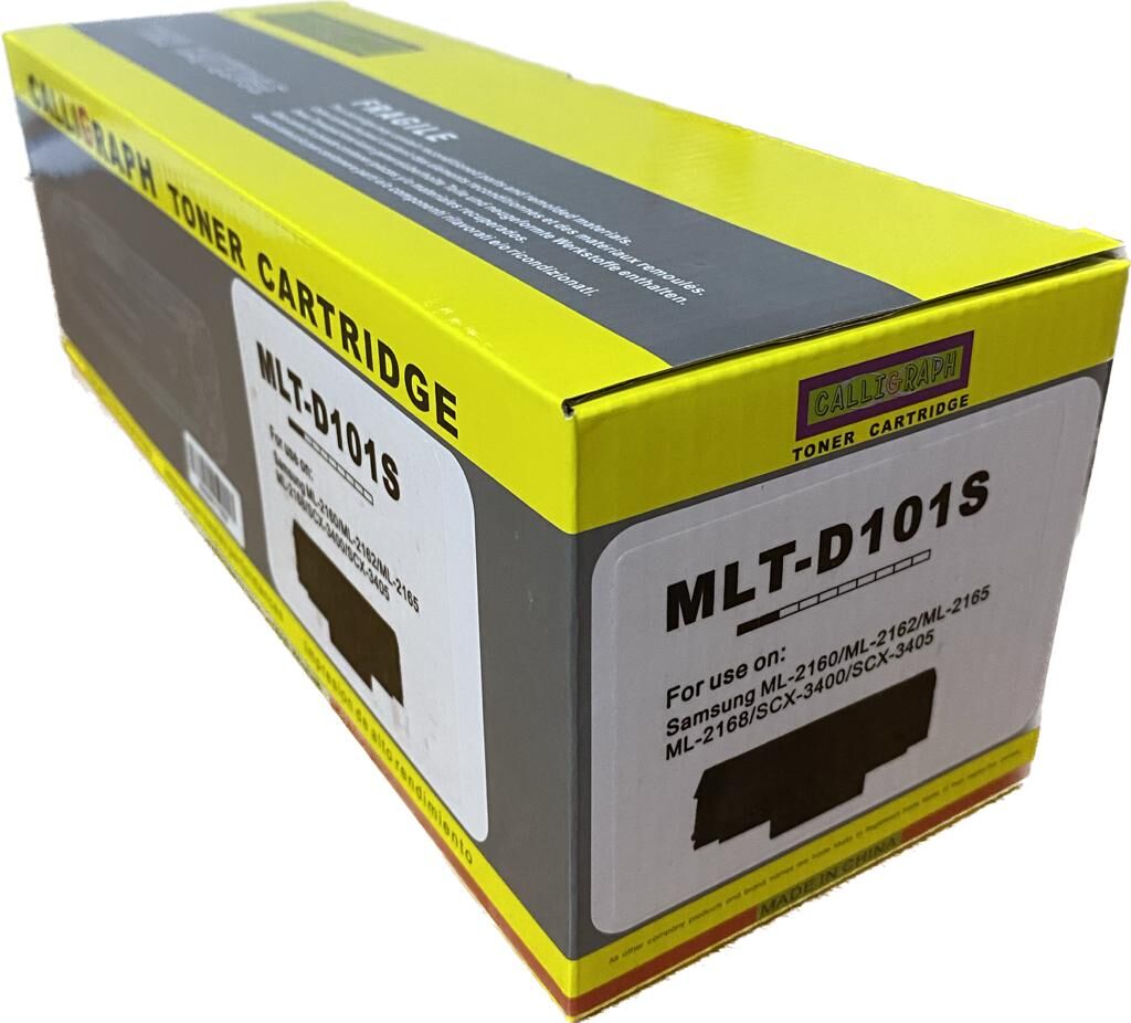 Calligraph Samsung MLT-D101S Uyumlu Chipli Muadil Siyah (Black) Toner - 1.500 Sayfa