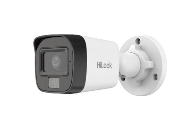 HiLook IPC-B120HA-LUFC 2MP ColorVu Dahili Mikrofonlu Smart-Hybrid Light IP Bullet Kamera