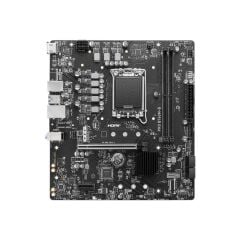 MSI PRO B760M‑B DDR4 6400MHz OC Dual‑Channel 128GB Max LGA 1700 mATX Anakart – Intel® B760, 12./13./14. Nesil Core/Pentium/Celeron İşlemciler, 1×HDMI, 1×M.2 PCIe 4.0, USB 3.2, 2.5G LAN