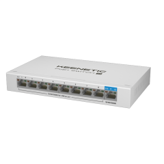 KEENETIC Switch 9 8GE PoE+ Port (120W), 1GE Uplink Desktop Switch
