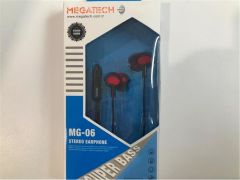 Megatech MG-06 Kırmızı 3.5mm Mikrofonlu Multimedya Kulak Üstü Kulaklık