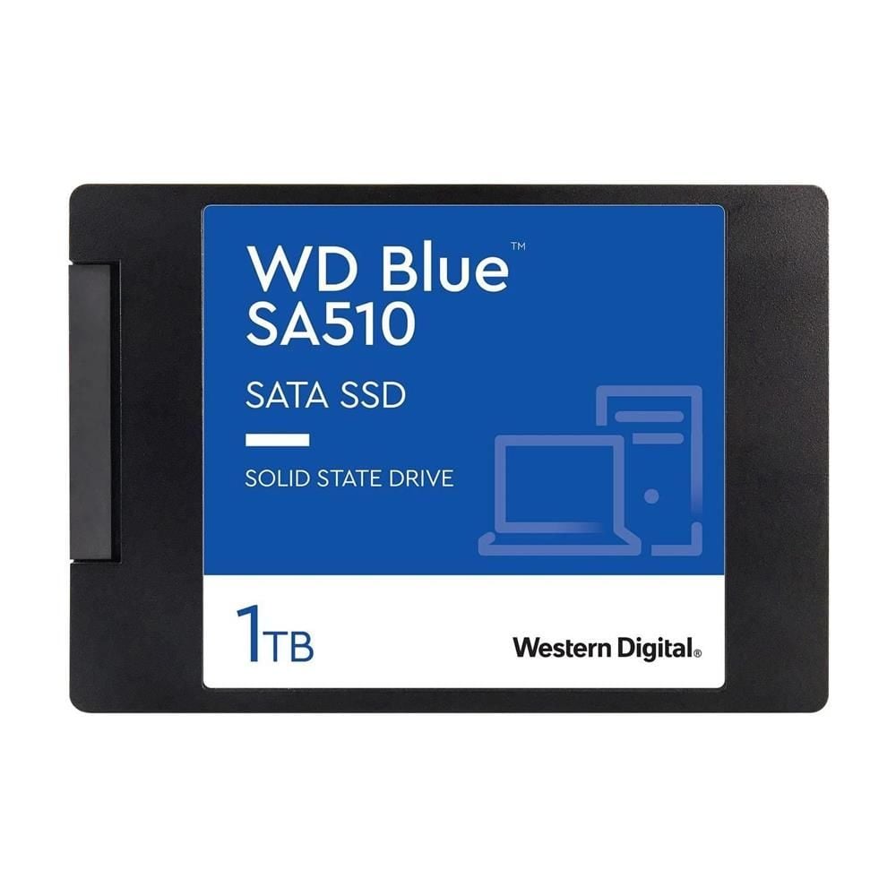 WD 1TB Blue SA510 SATA III 2.5'' SSD WDS100T3B0A (560MB Okuma - 520MB Yazma)
