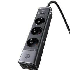 MCDODO CH-0620 6sı 1 arada GaN 30W HIZLI ŞARJ CİHAZI - Siyah