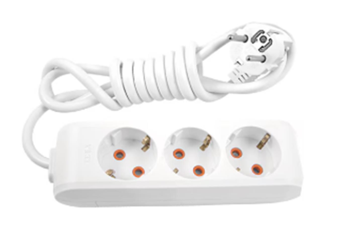Viko Multi-Let VM32 3lü 2mt Topraklı  Kablolu (90113302)