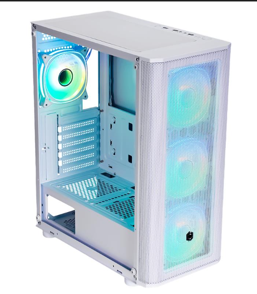 FRİSBY CM-106 650W 80+ DOUBLE ARGB GAMING BEYAZ MESH KASA