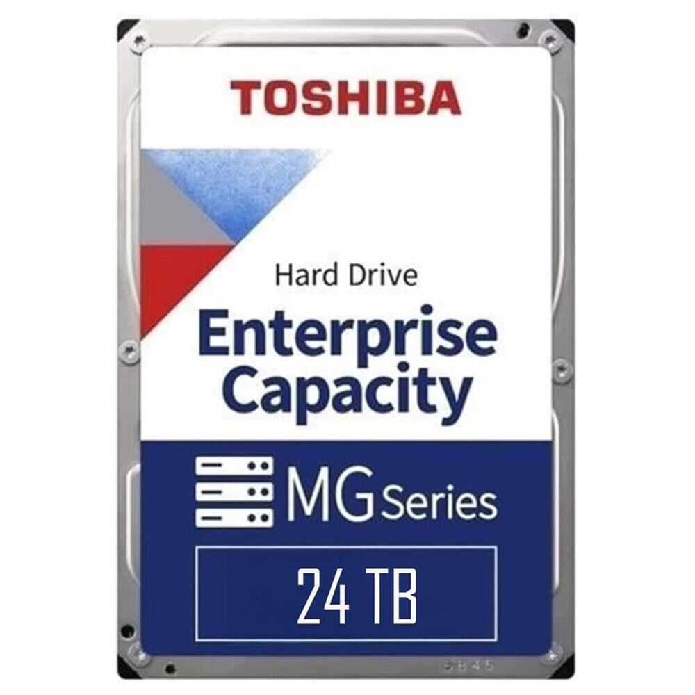 Toshiba 24TB MG11ACA24TE-V AI S300 7200RPM 3.5 inç SATA 3.5 Enterprıse Nas ve Güvenlik Diski
