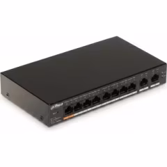 DAHUA CS4010-8ET2GT-60 8 PORT 10/100 + 2 PORT GIGABIT UPLINK CLOUD YÖNETİLEBİLİR 60W POE METAL KASA SWITCH