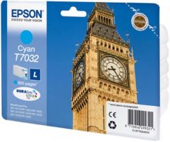 Epson T7032 Cyan (Siyan) Original Ink Cartridge (800 Page) T70324010