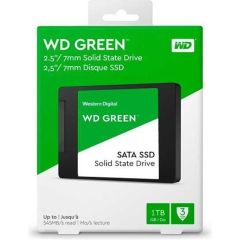 WD 1TB Green WDS100T3G0A 2.5'' SATA III SSD 545MB Okuma - 465MB Yazma (7mm)