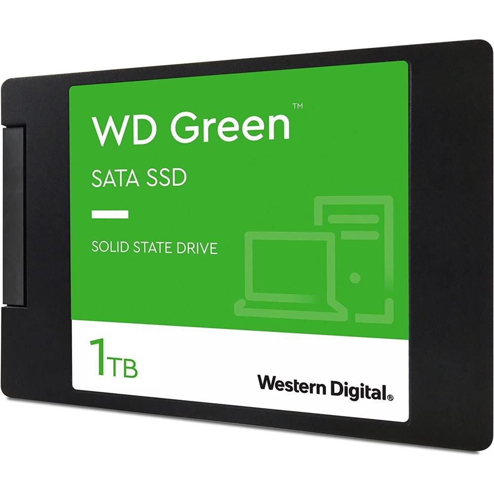 WD 1TB Green WDS100T3G0A 2.5'' SATA III SSD 545MB Okuma - 465MB Yazma (7mm)