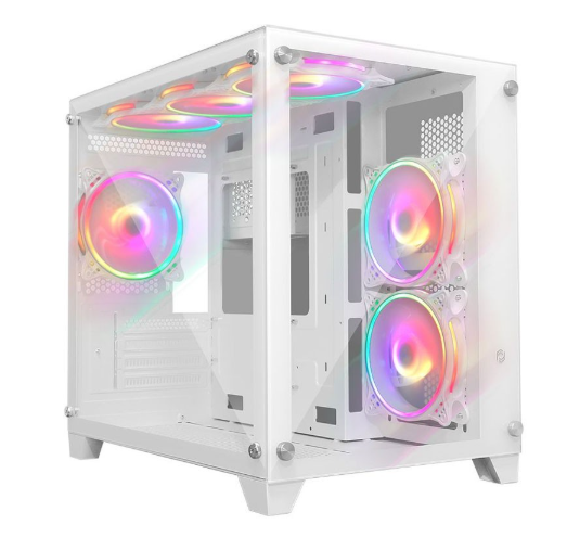 FRİSBY FC-9530G TRITON RGB 7X FAN BEYAZ GAMING KASA