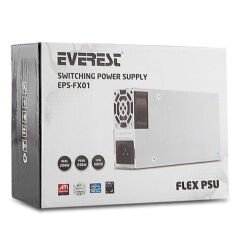 Everest EPS-FX01 250W Slim Flex-ATX Power Supply (4cm Fan, 2x SATA, 2x IDE)