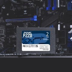 Patriot P220 2TB 550/500MB/s 2.5'' SATA3 SSD Disk (P220S2TB25)