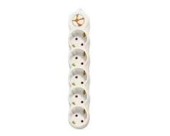 TUNCMATIK POWERSTRIP5 5 li 5m IEC 66884-1:2022 Standartı, FR(Alev Almaz)anahtarlı grup priz