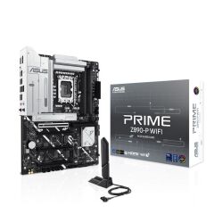 ASUS PRIME Z890‑P WIFI LGA 1851 Intel Core Ultra Processors Series 2 DDR5‑8666MT/s (OC) 4×DIMM 256GB PCIe 5.0 x16 SafeSlot 1×HDMI 1×DisplayPort 1×Thunderbolt 4 USB‑C 4×M.2 ATX Anakart