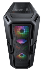 COUGAR MX440 Mesh RGB Mid Tower Kasa + VTE X2 750W 80+ Bronze