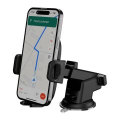 Addison ADS-136 Universal 360° Döner Ayarlanabilir Araç İçi Telefon Tutucu Siyah