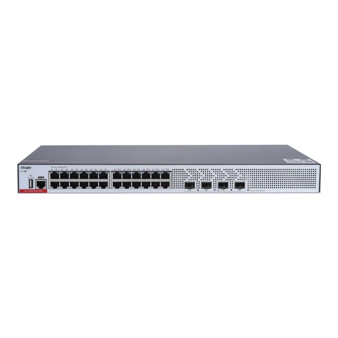 Ruijie RG-CS83-24GT4XS 24-Port Gigabit Ethernet 4x10G SFP+ Layer 3 Yönetilebilir Switch