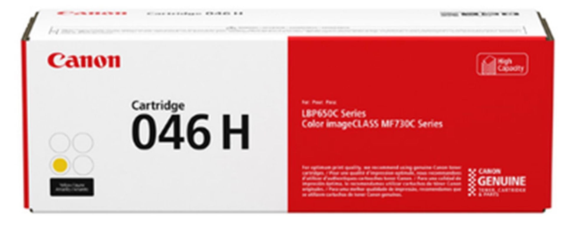 Canon Cartridge 046H Sarı Yüksek Kapasite Toner (1251C002)