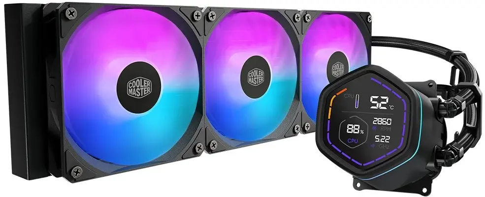Cooler Master MasterLiquid Core Nex ML360 360mm ARGB Siyah Sıvı Soğutma 1851/AM5