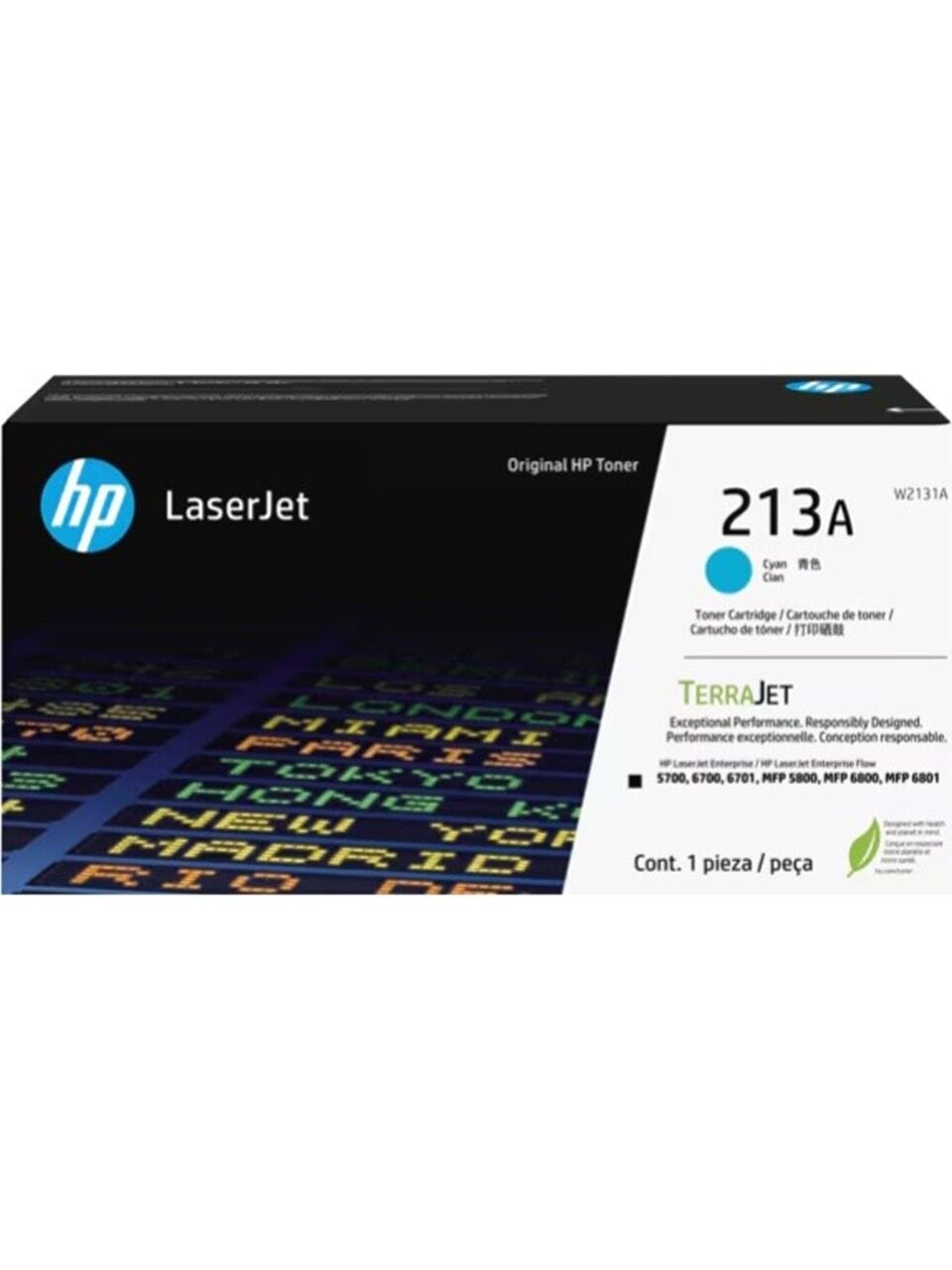 HP 213A (W2131A) Uyumlu Mavi (Cyan) Muadil Laser Toner