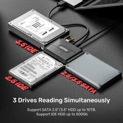 UNITEK USB3.0 TO IDE + SATA II DÖNÜŞTÜRÜCÜ (Y-3324)